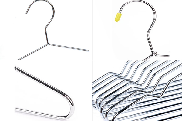 Chrome Plated Metal Wire Laundry Hanger